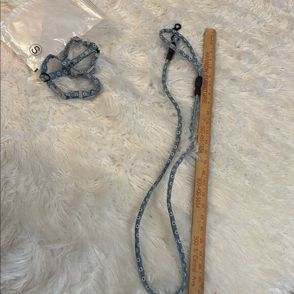 TIESOME Light Blue Cat Harness & Leash - Picture 6 of 8